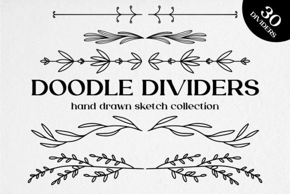 Bring Your Designs to Life with Doodle Dividers and Line Borders