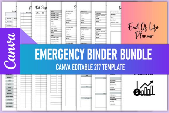 Emergency Binder Bundle Canva KDP: Your All-in-One Preparedness Tool