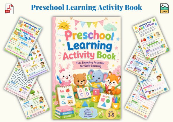 Preschool Learning Activity Book: A Designer's Guide to Joyful Engagement