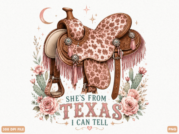 Texas Leopard Cowgirl: A Bold Design for Creative Projects